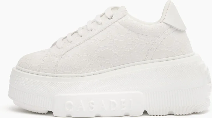Casadei Liberty Nexus Sneakers - Woman Sneakers White 36.5 - Image 3