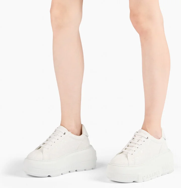 Casadei Liberty Nexus Sneakers - Woman Sneakers White 36.5 - Image 6