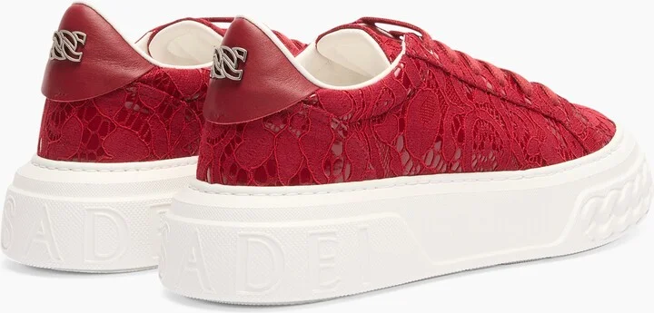 Casadei Liberty Off Road Sneakers - Woman Sneakers Red Passion 38 - Image 4