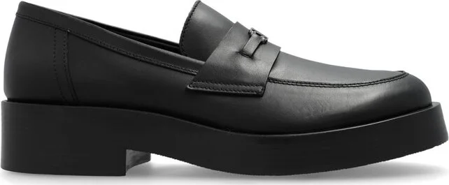 Casadei Lovecalf Round Toe Loafers