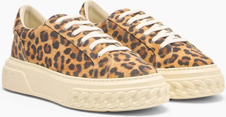 Casadei Malesia Off Road Sneakers - Woman Sneakers Leopard 36.5 - Image 2