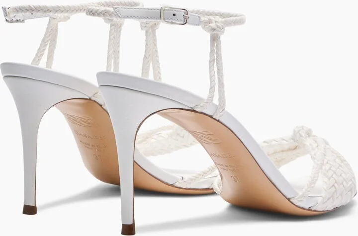 Casadei Marbella Julia Sandal - Woman Sandals White 39 - Image 4
