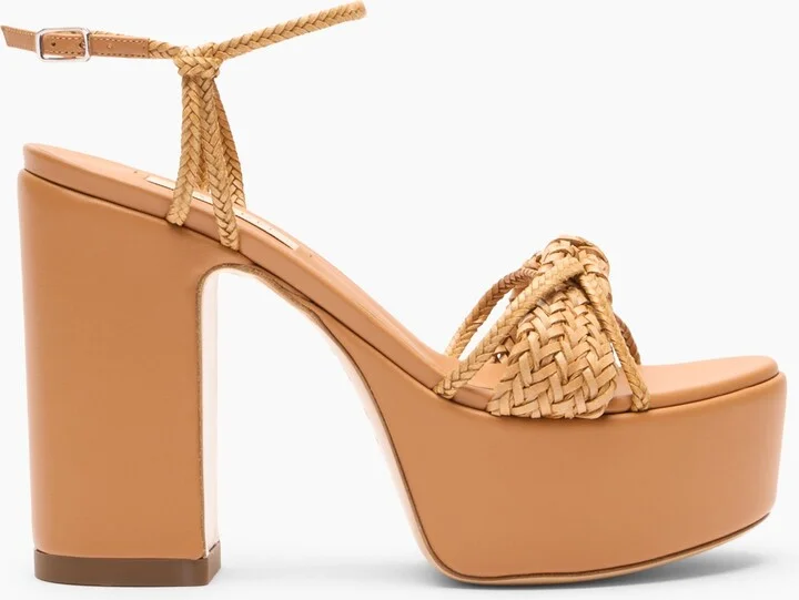 Casadei Marbella Wedge Isa Hanoi - Woman Wedges And Slides Natur 38.5