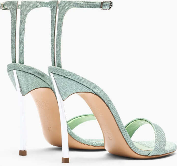 Casadei Marta Solar Eclipse Sandals - Woman Sandals Milk And Mint 39 - Image 4