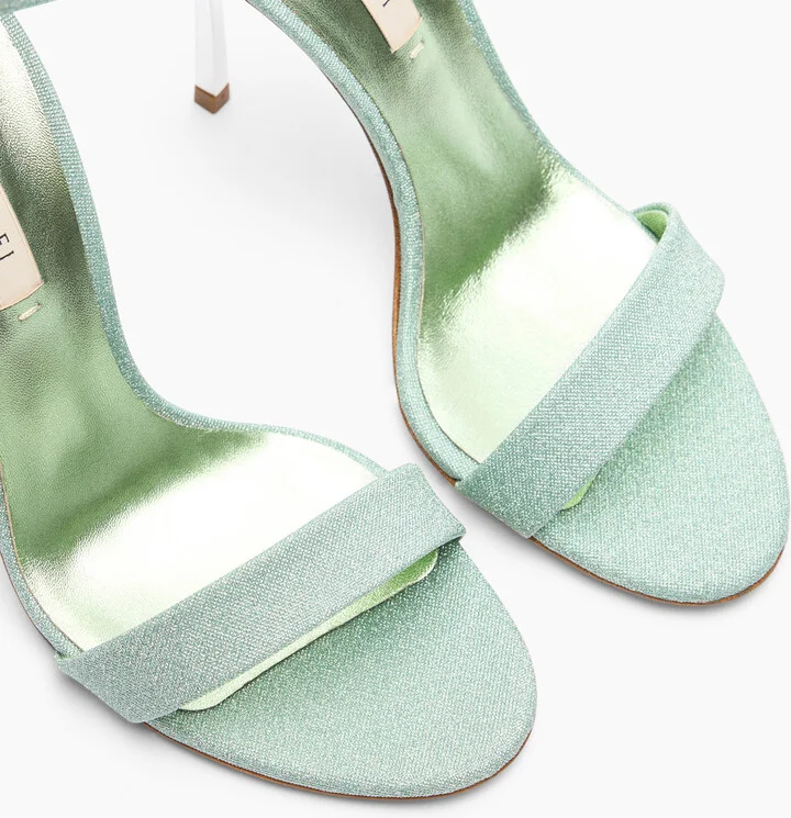 Casadei Marta Solar Eclipse Sandals - Woman Sandals Milk And Mint 39 - Image 5