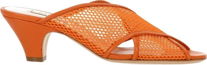 Casadei Mesh Slide Sandals