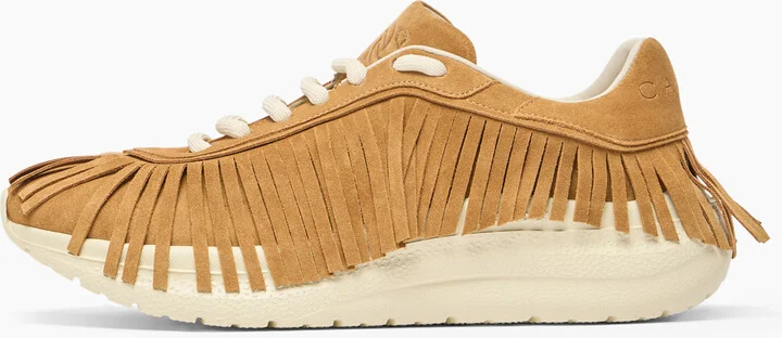 Casadei Mia Fringe Sneakers - Woman Sneakers Honey 36 - Image 3