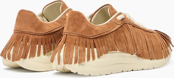 Casadei Mia Fringe Sneakers - Woman Sneakers Siena 41 - Image 4