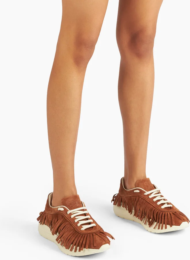 Casadei Mia Fringe Sneakers - Woman Sneakers Siena 41 - Image 6