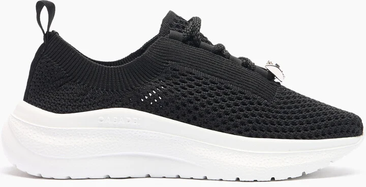 Casadei Mia Knit Running - Woman Sneakers Black 39