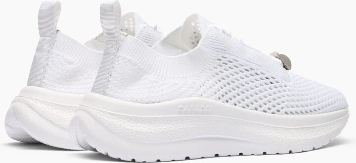 Casadei Mia Knit Running - Woman Sneakers White 37 - Image 4
