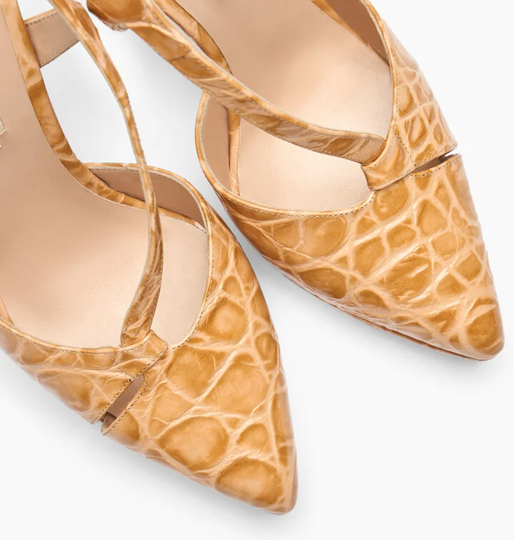 Casadei Michelle Jurassic Sandals - Woman Platforms Toffee 40 - Image 5