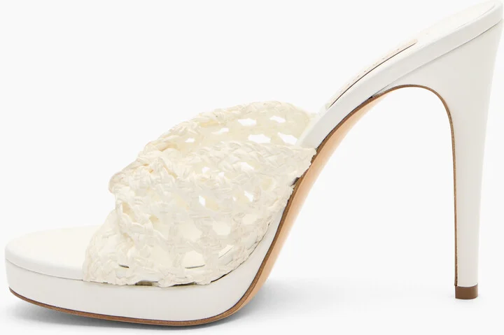 Casadei Michelle Lovers Versilia - Woman Mules White 36 - Image 3