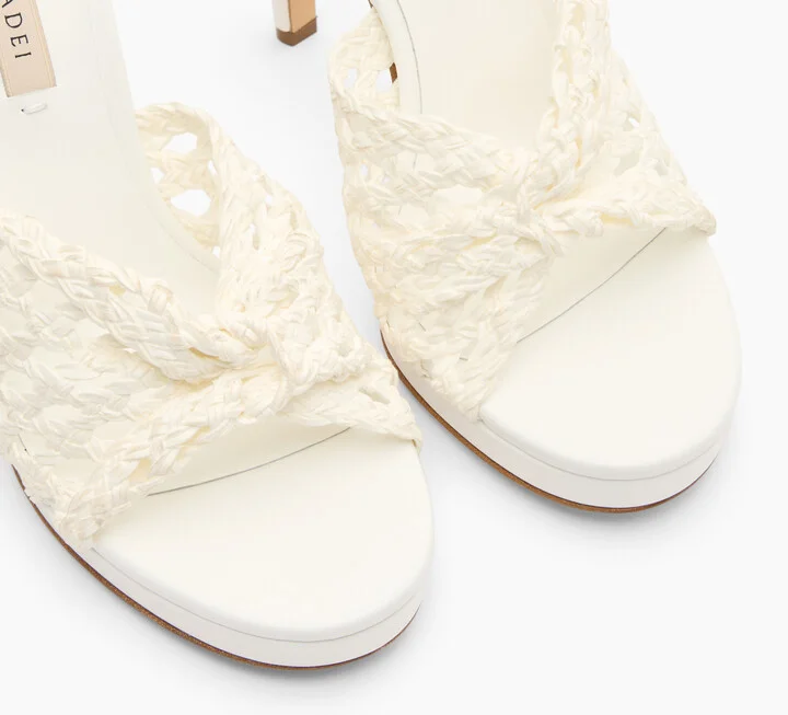 Casadei Michelle Lovers Versilia - Woman Mules White 36 - Image 5