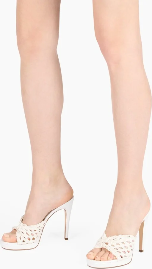 Casadei Michelle Lovers Versilia - Woman Mules White 36 - Image 6