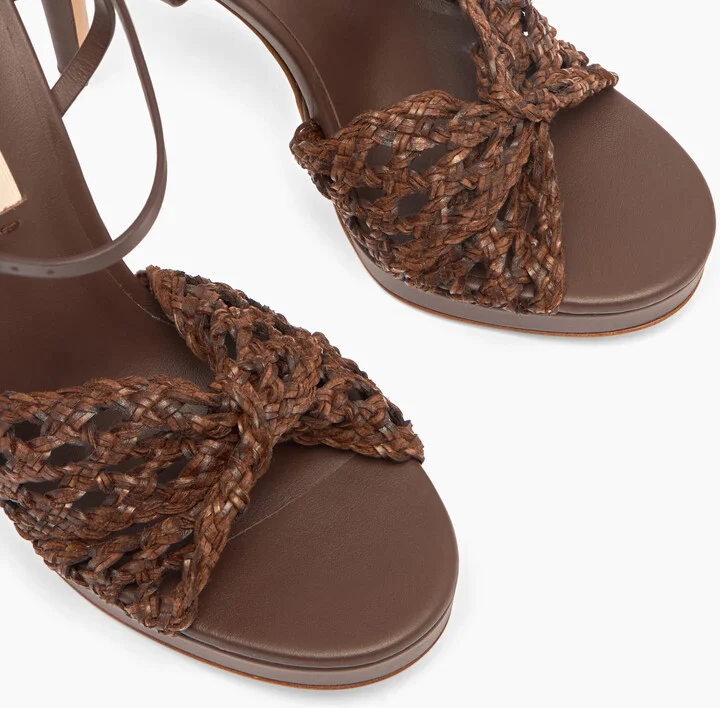 Casadei Michelle Lovers Versilia - Woman Sandals Rum 38.5 - Image 5