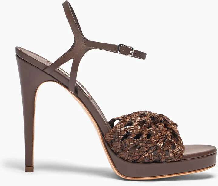 Casadei Michelle Lovers Versilia - Woman Sandals Rum 38.5