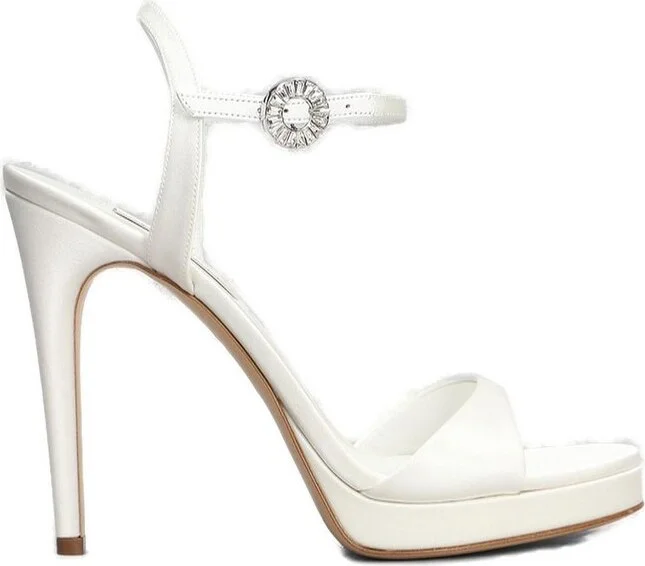Casadei Michelle Satin Sandals