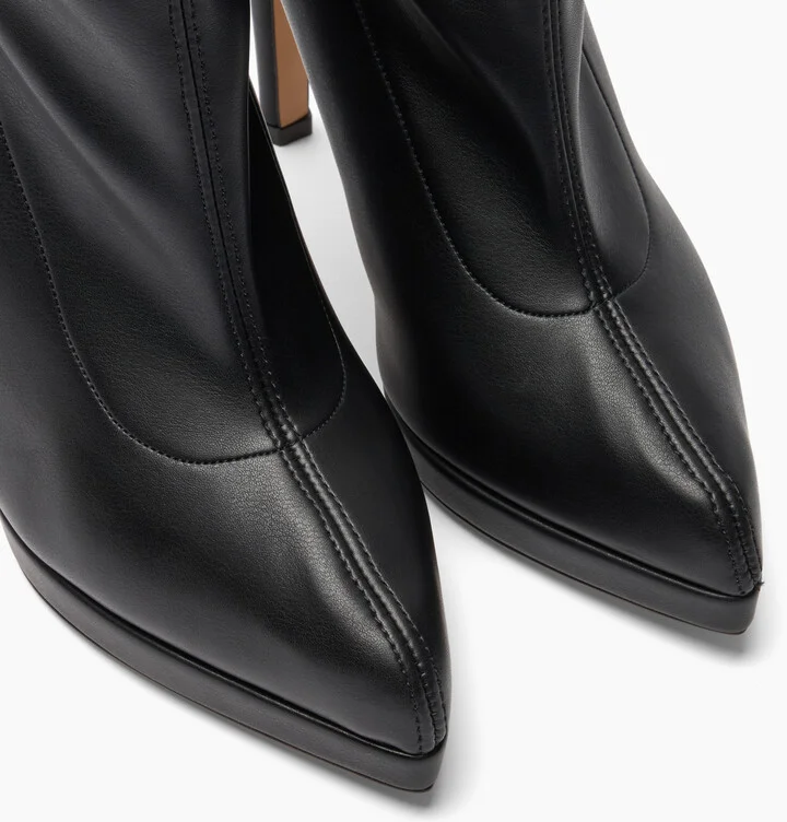 Casadei Michelle To The Knee Boot - Woman High Boots Black 37.5 - Image 5