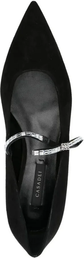 Casadei "Mini Blade" Melody Suede Starway Ballet Shoes T.020 - Image 4
