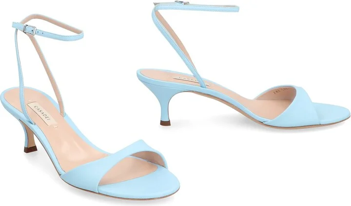 Casadei Minorca Leather Sandals - Image 3