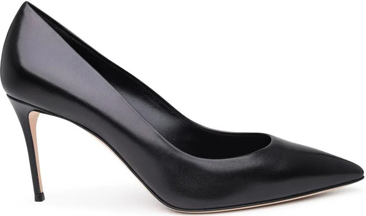 Casadei Minorca Pumps In Black Leather