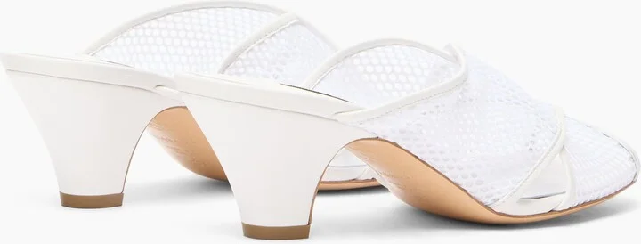 Casadei Muni Net Mules - Woman Mules White 40 - Image 4