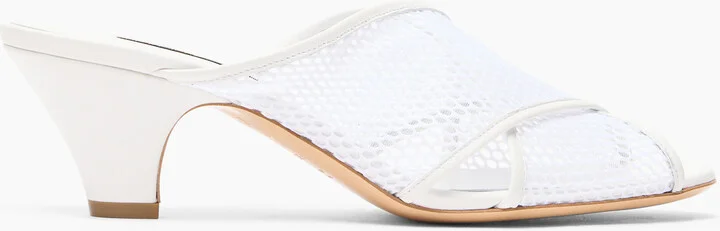 Casadei Muni Net Mules - Woman Mules White 40