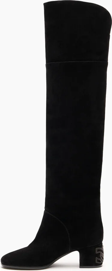 Casadei Muni Nomad Over The Knee - Woman Over The Knee Boots Black 39 - Image 3