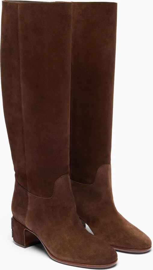Casadei Muni Nomad To The Knee - Woman High Boots Cacao 40 - Image 2