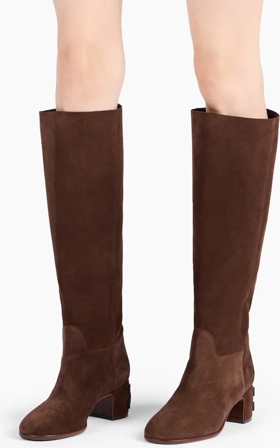 Casadei Muni Nomad To The Knee - Woman High Boots Cacao 40 - Image 6