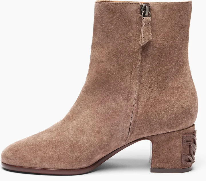 Casadei Muni Nonad Ankle Boots - Woman Ankle Boots Caribou 36 - Image 3