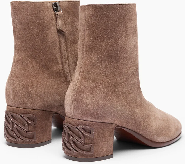 Casadei Muni Nonad Ankle Boots - Woman Ankle Boots Caribou 36 - Image 4