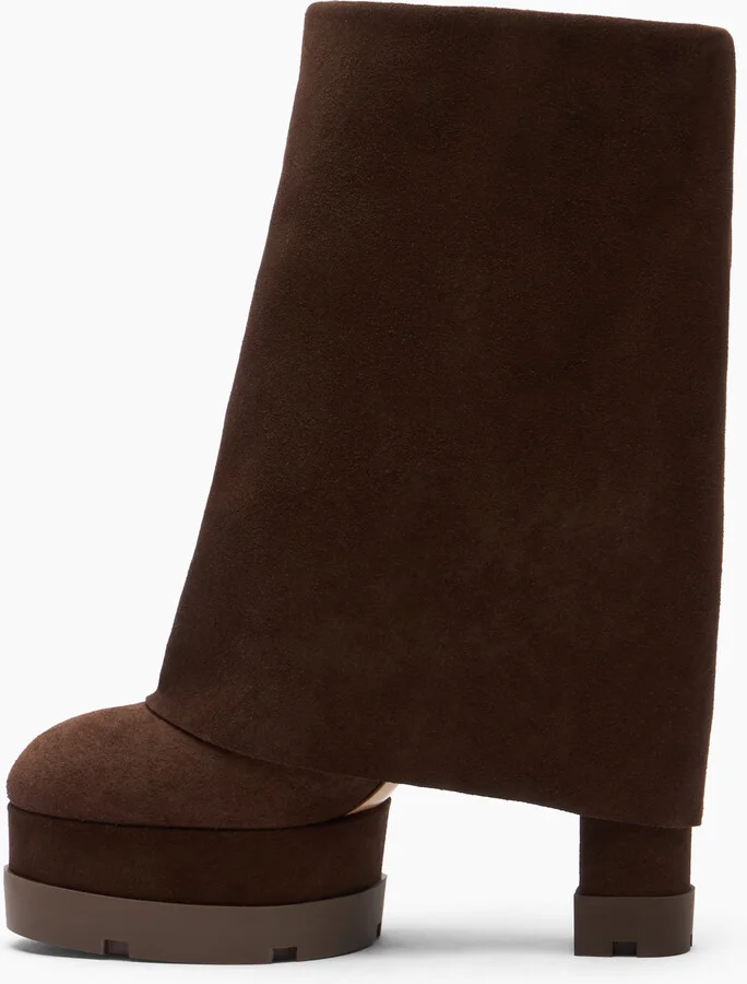 Casadei Nancy Ankle Boot - Woman Ankle Boots Cacao 36.5 - Image 3