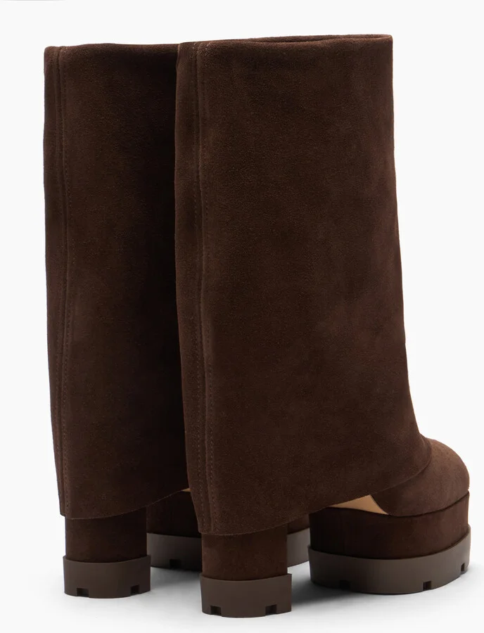 Casadei Nancy Ankle Boot - Woman Ankle Boots Cacao 36.5 - Image 4