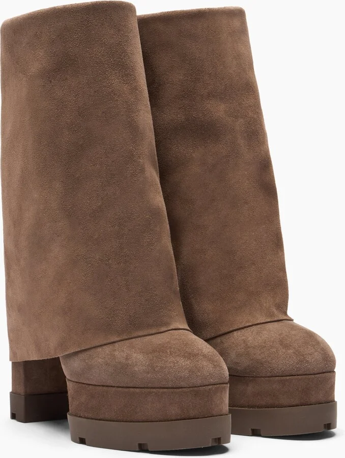 Casadei Nancy Ankle Boot - Woman Ankle Boots Caribou 35 - Image 2