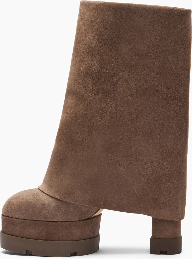 Casadei Nancy Ankle Boot - Woman Ankle Boots Caribou 35 - Image 3