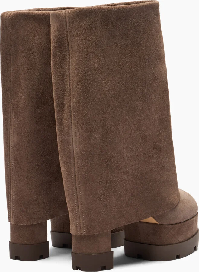 Casadei Nancy Ankle Boot - Woman Ankle Boots Caribou 35 - Image 4