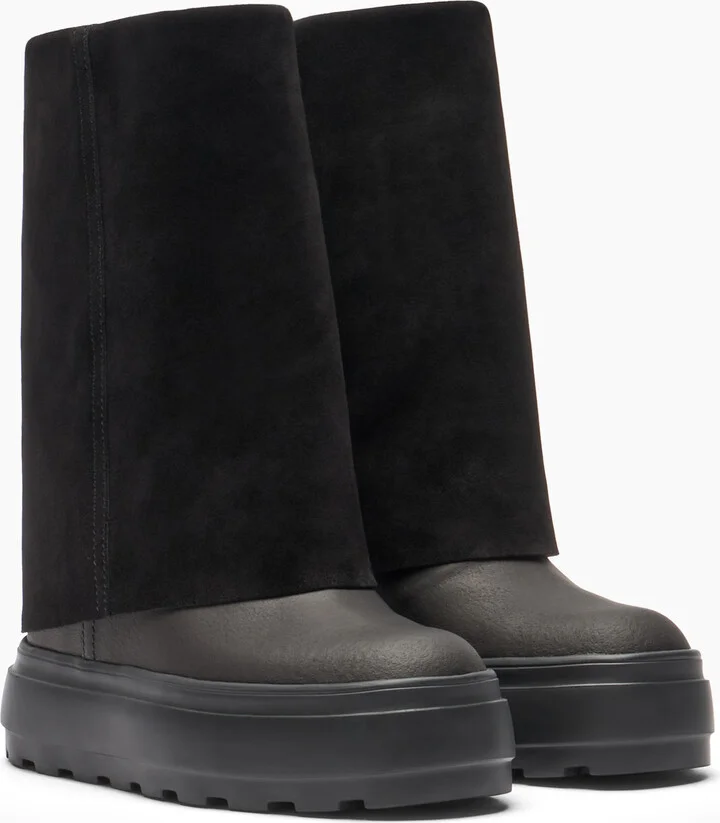 Casadei New Double Face Suede - Woman Ankle Boots Black 37.5 - Image 2