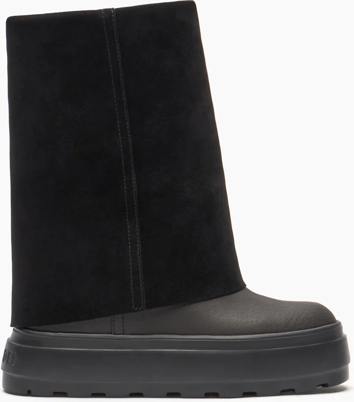 Casadei New Double Face Suede - Woman Ankle Boots Black 37.5