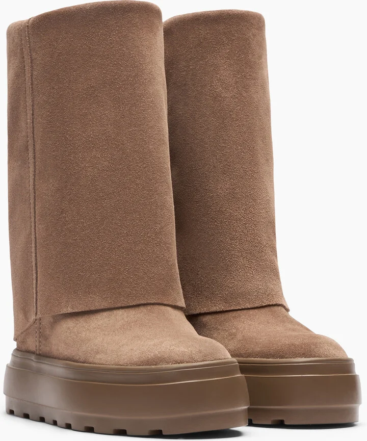 Casadei New Double Face Suede - Woman Ankle Boots Caribou 37.5 - Image 2