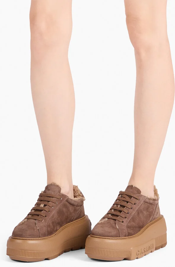 Casadei Nexus Aplsenales Sneakers - Woman Sneakers Cacao 35 - Image 6