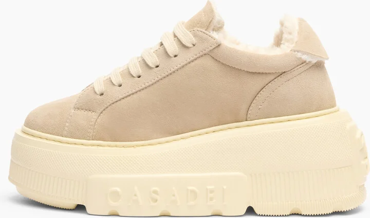 Casadei Nexus Aplsenales Sneakers - Woman Sneakers Camel 36.5 - Image 3