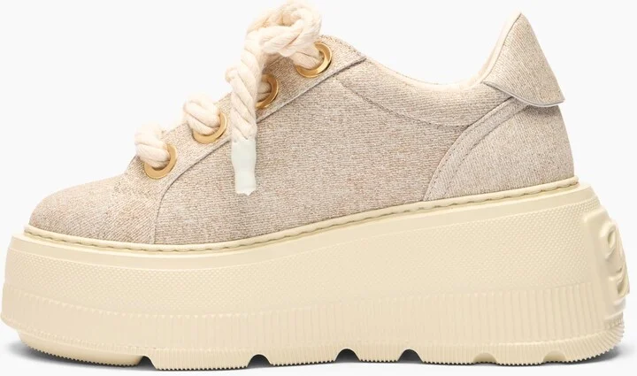 Casadei Nexus Bellagio Sneakers - Woman Sneakers Gold 40.5 - Image 3