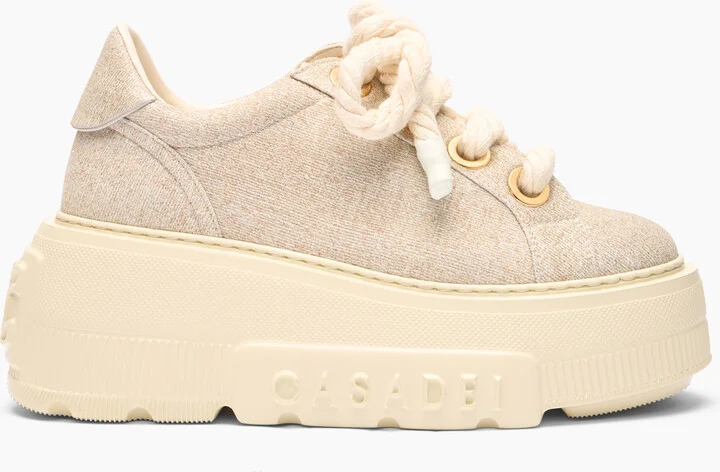 Casadei Nexus Bellagio Sneakers - Woman Sneakers Gold 40.5