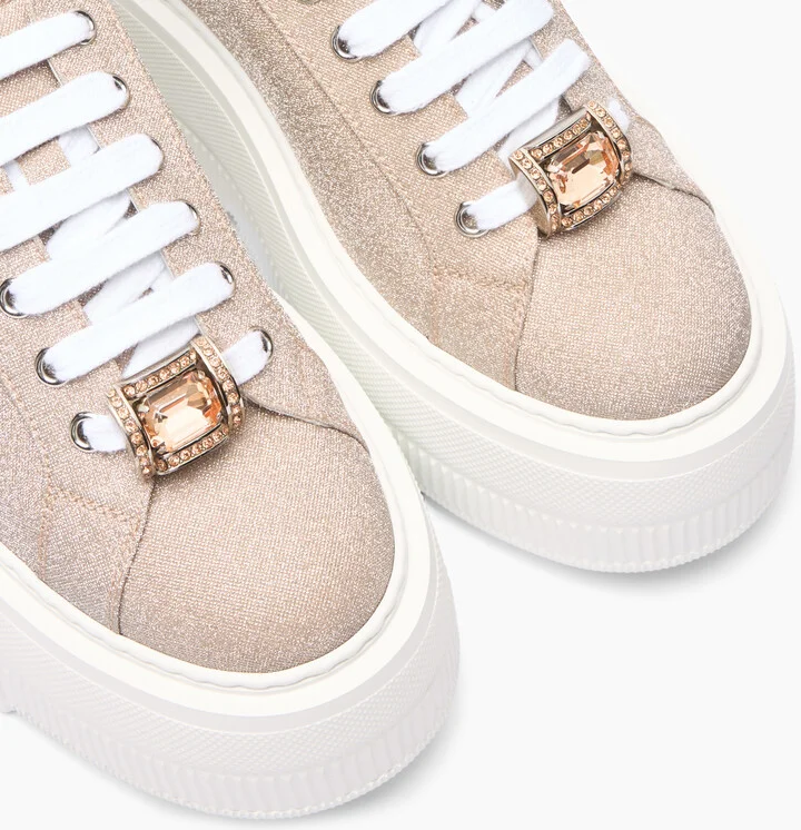 Casadei Nexus Cas25 Sneakers - Woman Sneakers Nude And White 41 - Image 5