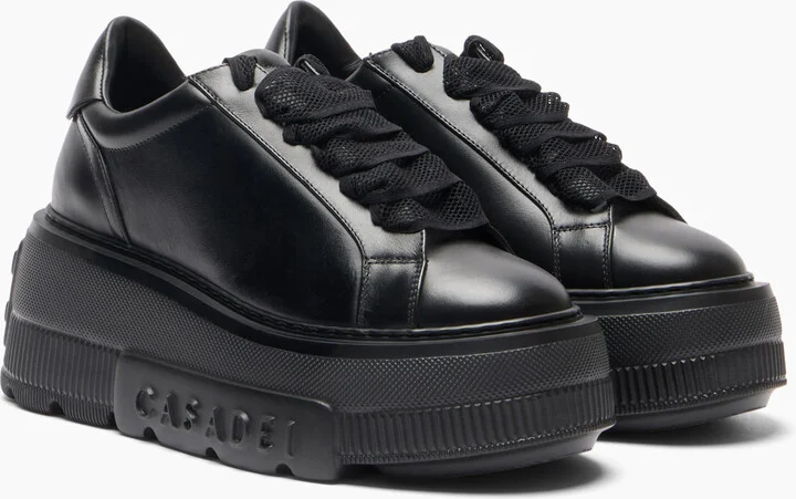 Casadei Nexus Net Salento Sneakers - Woman Sneakers Black 36.5 - Image 2