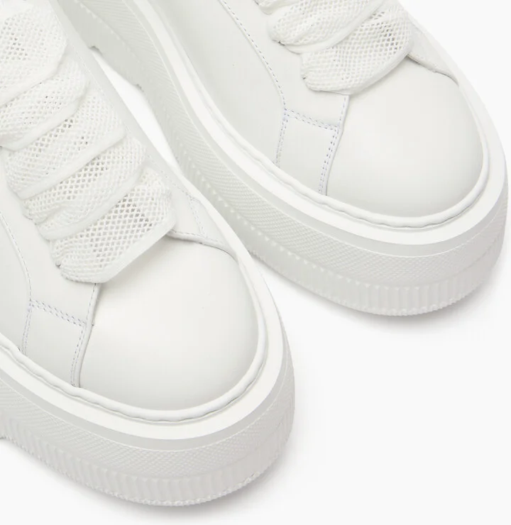 Casadei Nexus Net Salento Sneakers - Woman Sneakers White 41 - Image 5