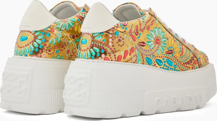 Casadei Nexus Nuggets Sneakers - Woman Sneakers Gold 41 - Image 4