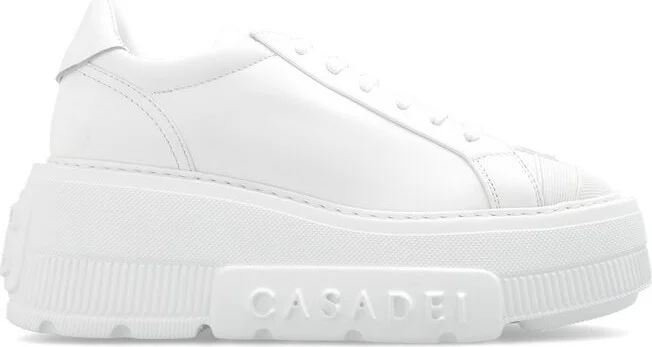 Casadei Nexus Platform Lace-Up Sneakers